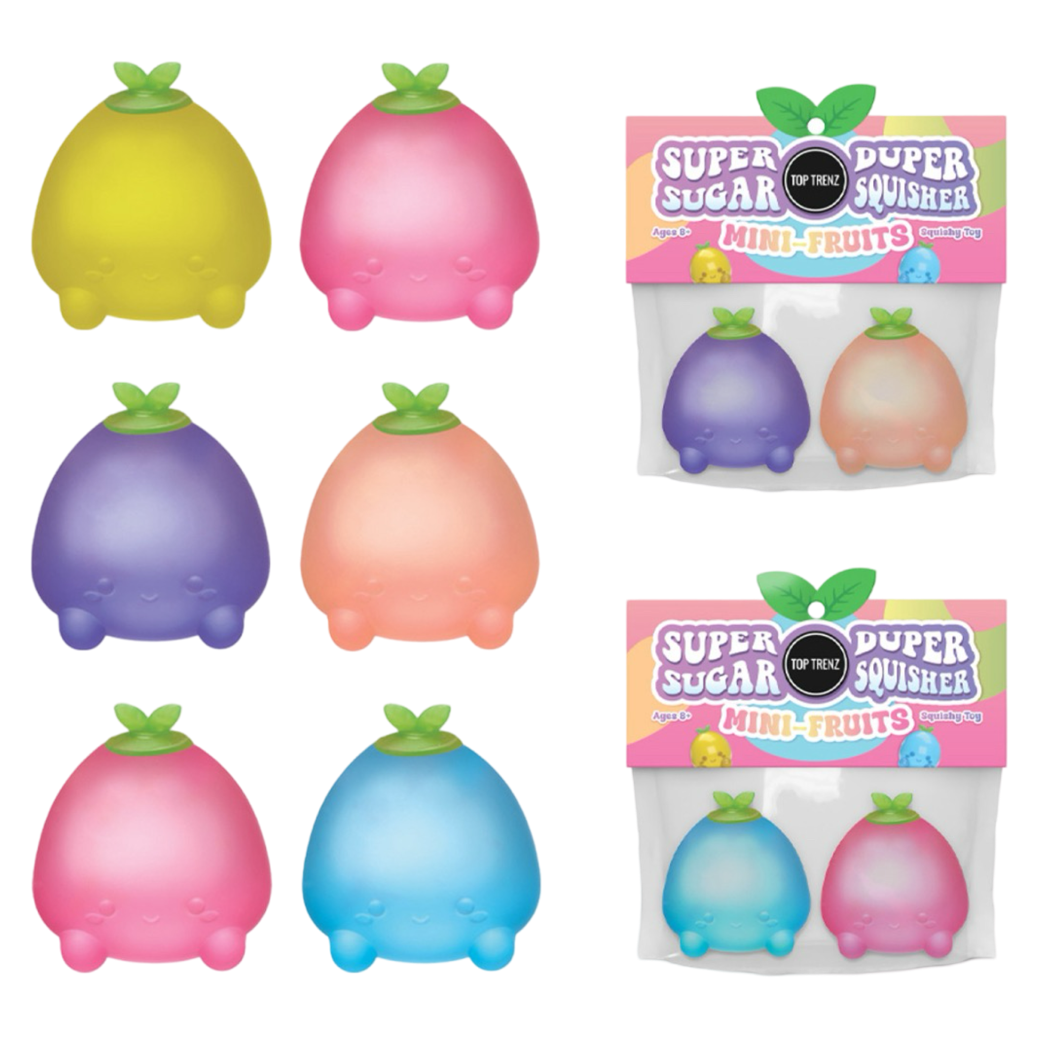 Mini Fruit Sugar Squisher 2 Pack