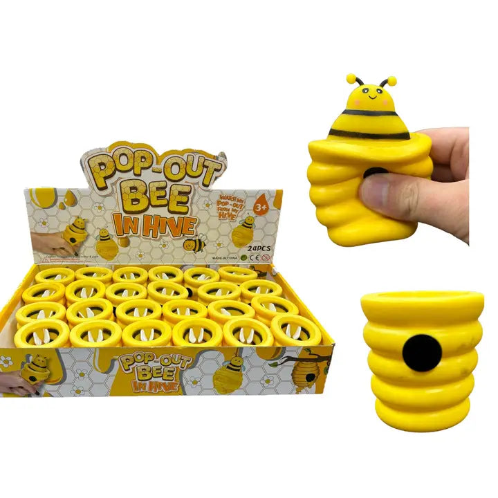 Pop-Out Bee in Hive