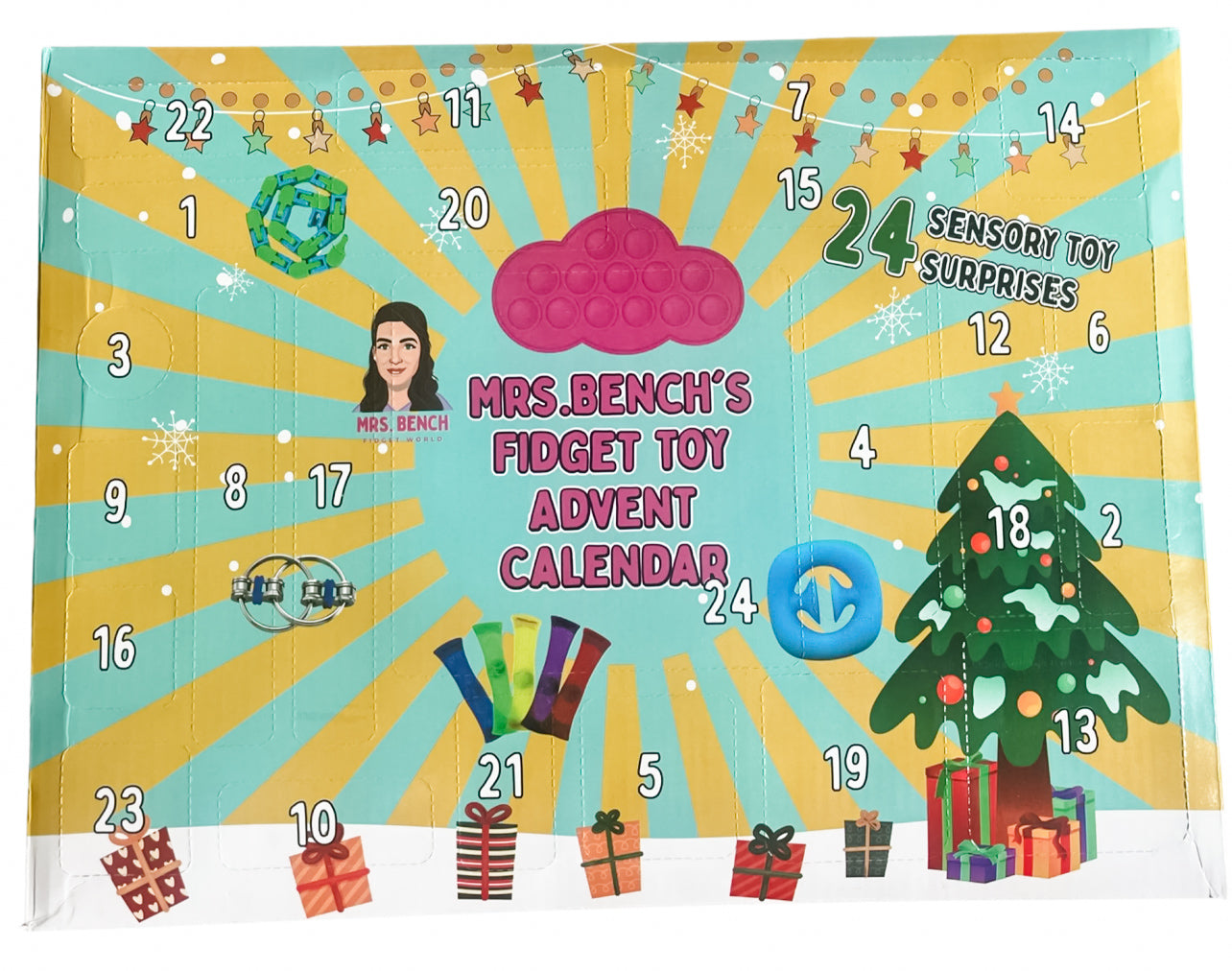 Mrs. Bench's Fidget Toy Advent Calendar