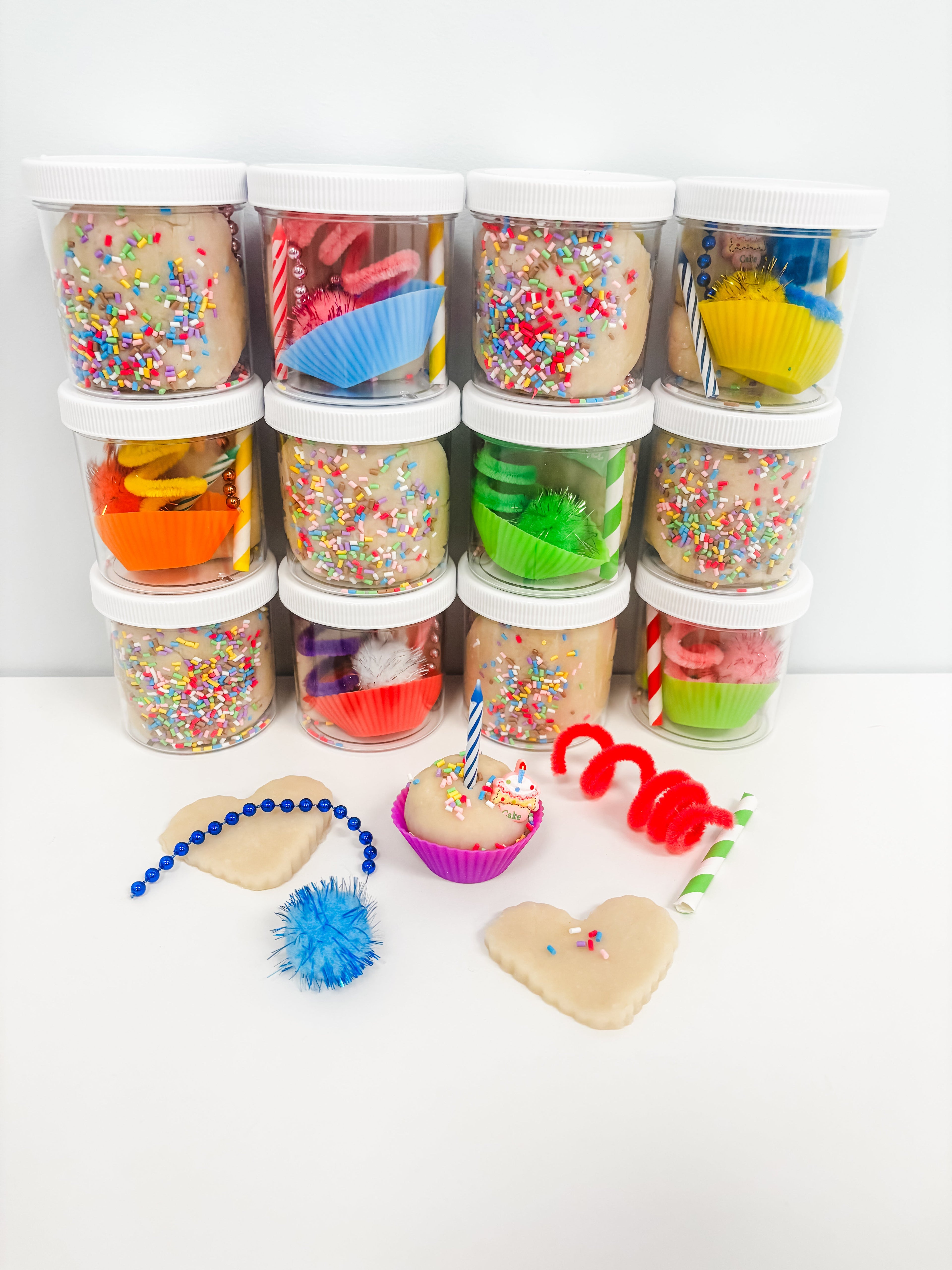Cupcake Sensory Dough Jar Kit