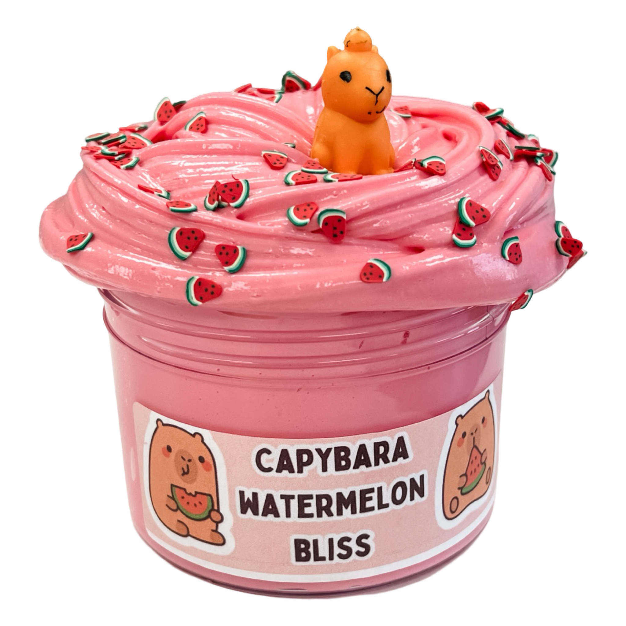 Capybara Watermelon Bliss Slime