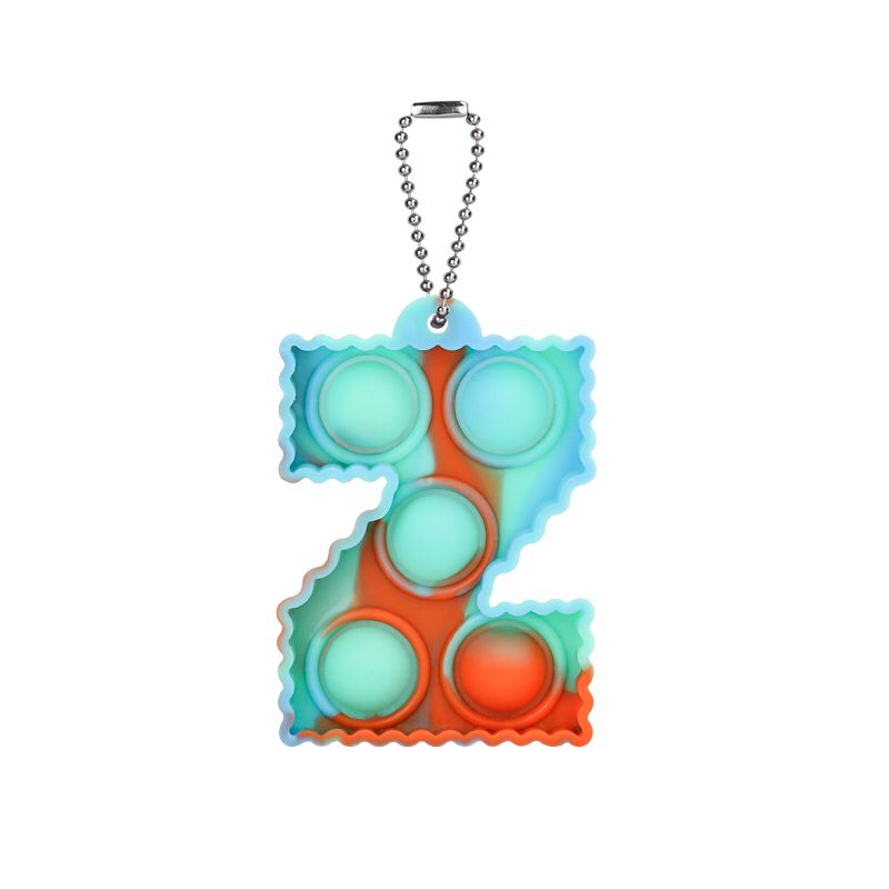 Letter  Keychain Popper