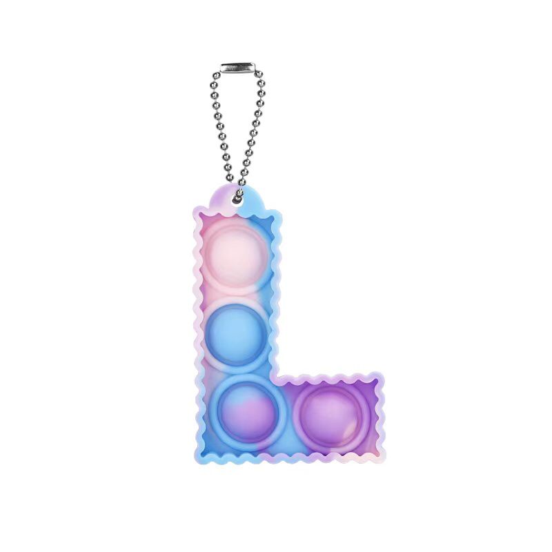 Letter  Keychain Popper