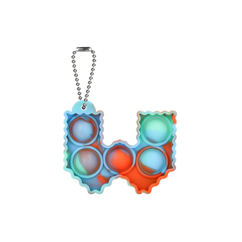 Letter  Keychain Popper
