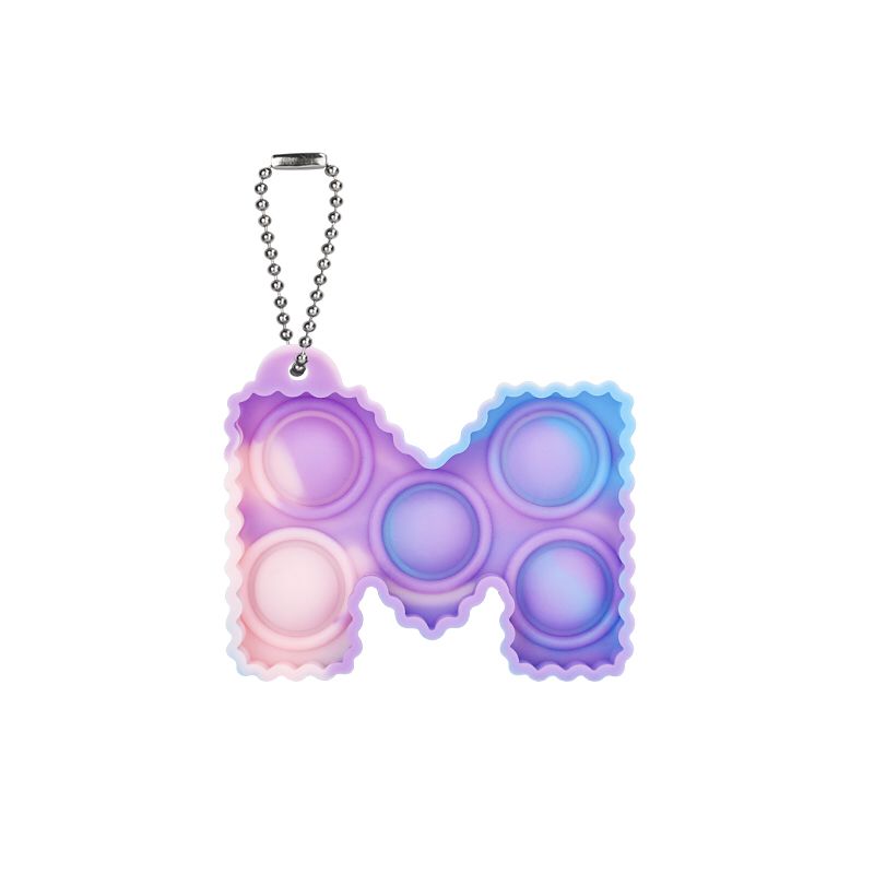 Letter  Keychain Popper
