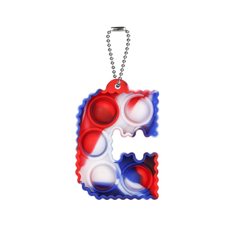 Letter  Keychain Popper