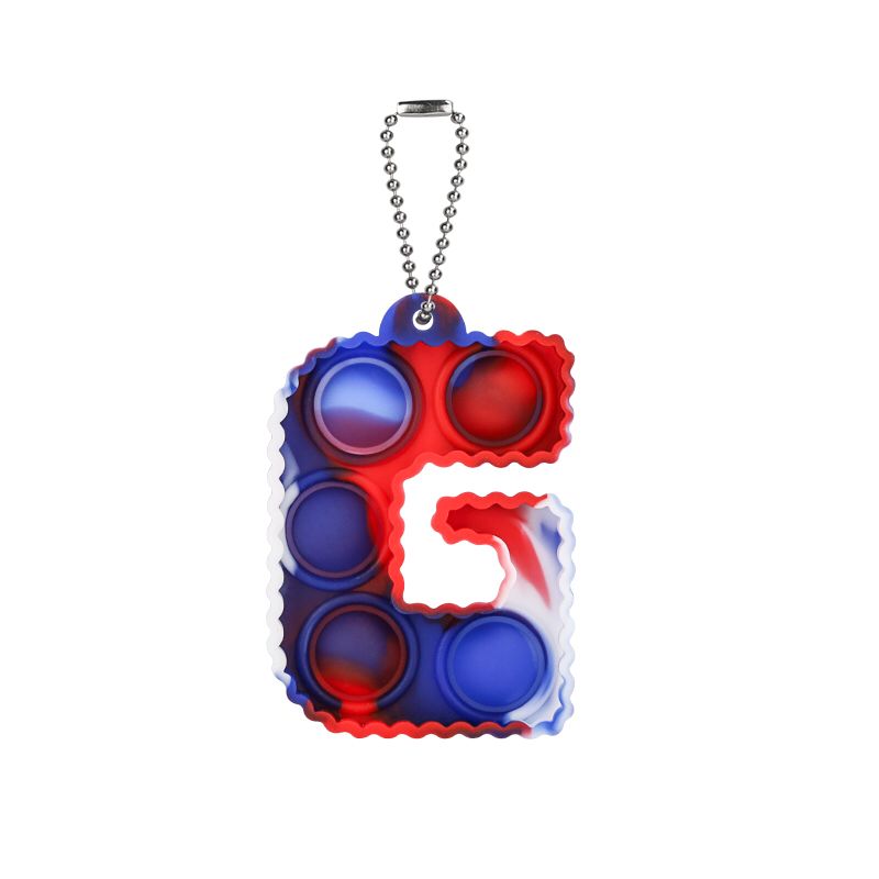 Letter  Keychain Popper