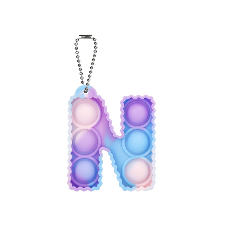 Letter  Keychain Popper