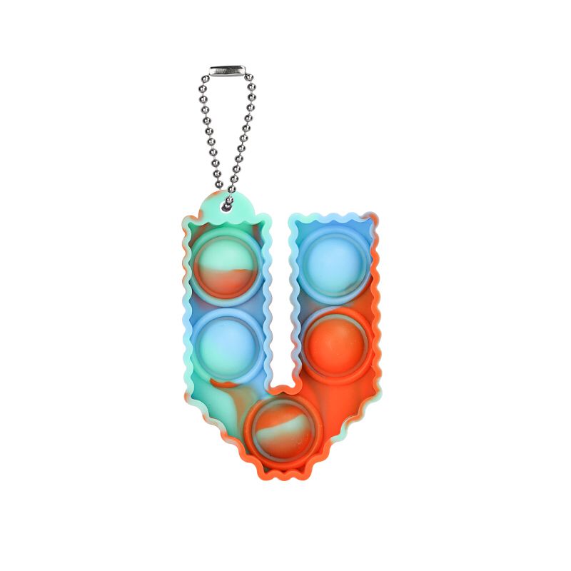 Letter  Keychain Popper