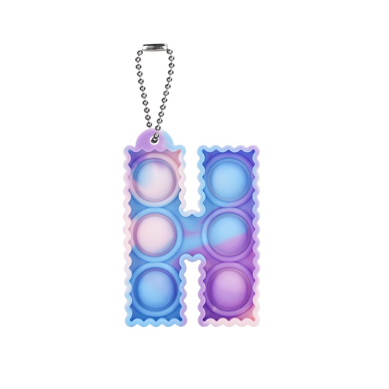 Letter  Keychain Popper