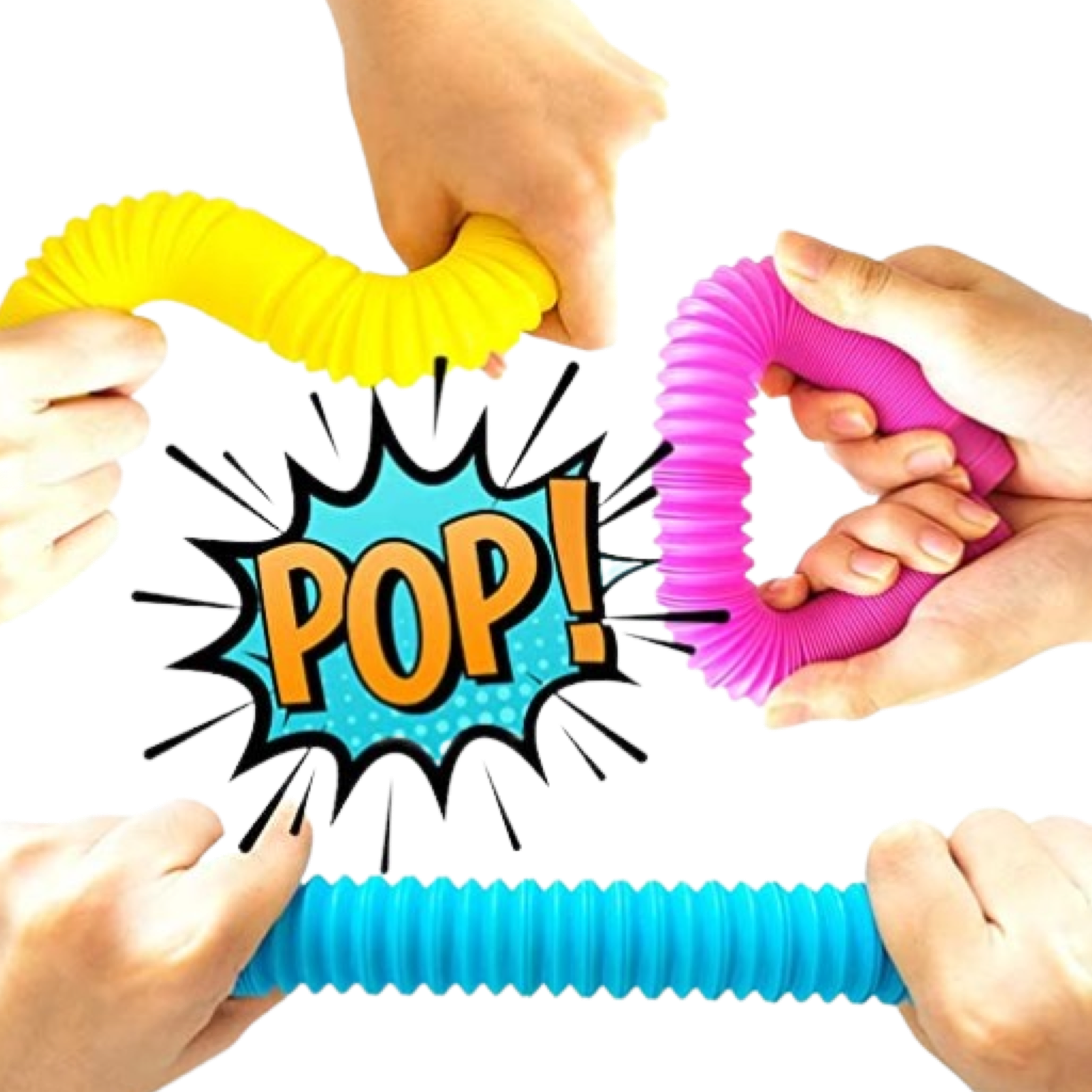 Pop Tubes - 6 Pack