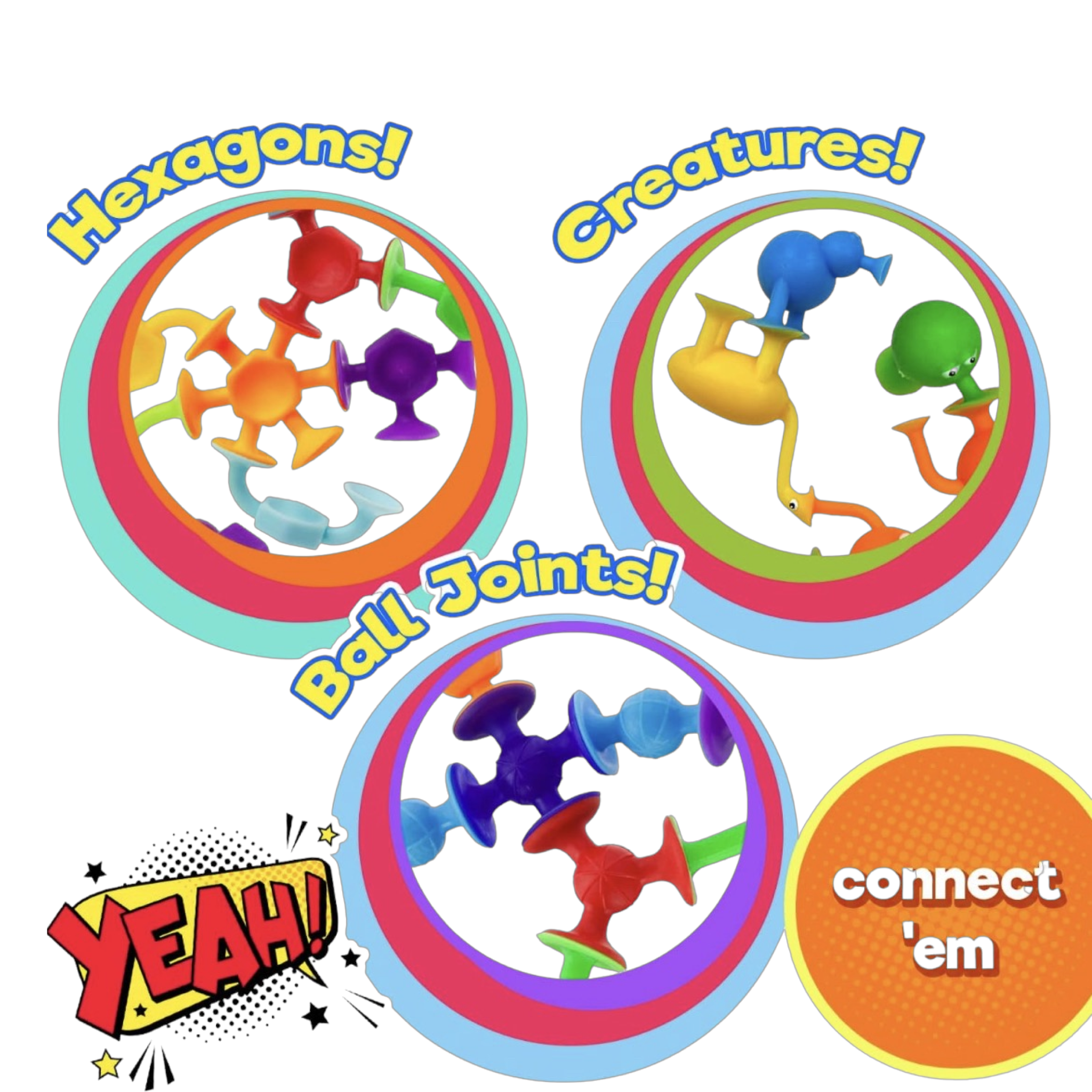 Suction Cup Stackers