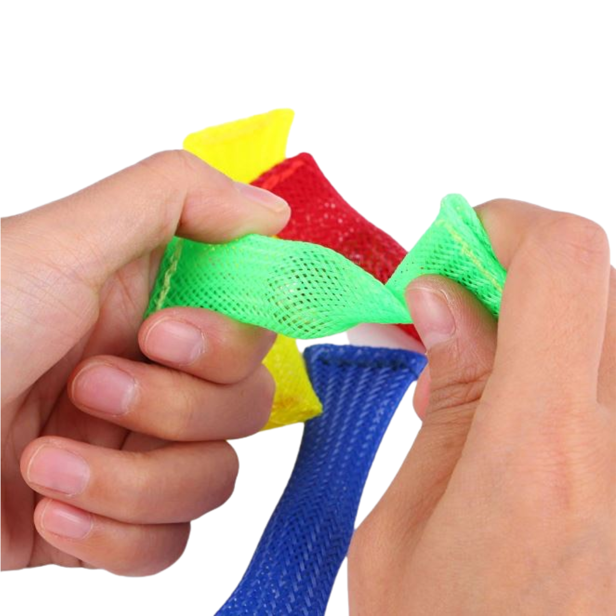 Mesh-and-Marble Fidget Toy