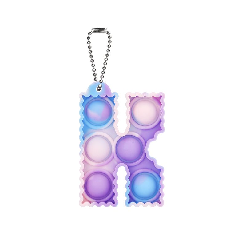Letter  Keychain Popper