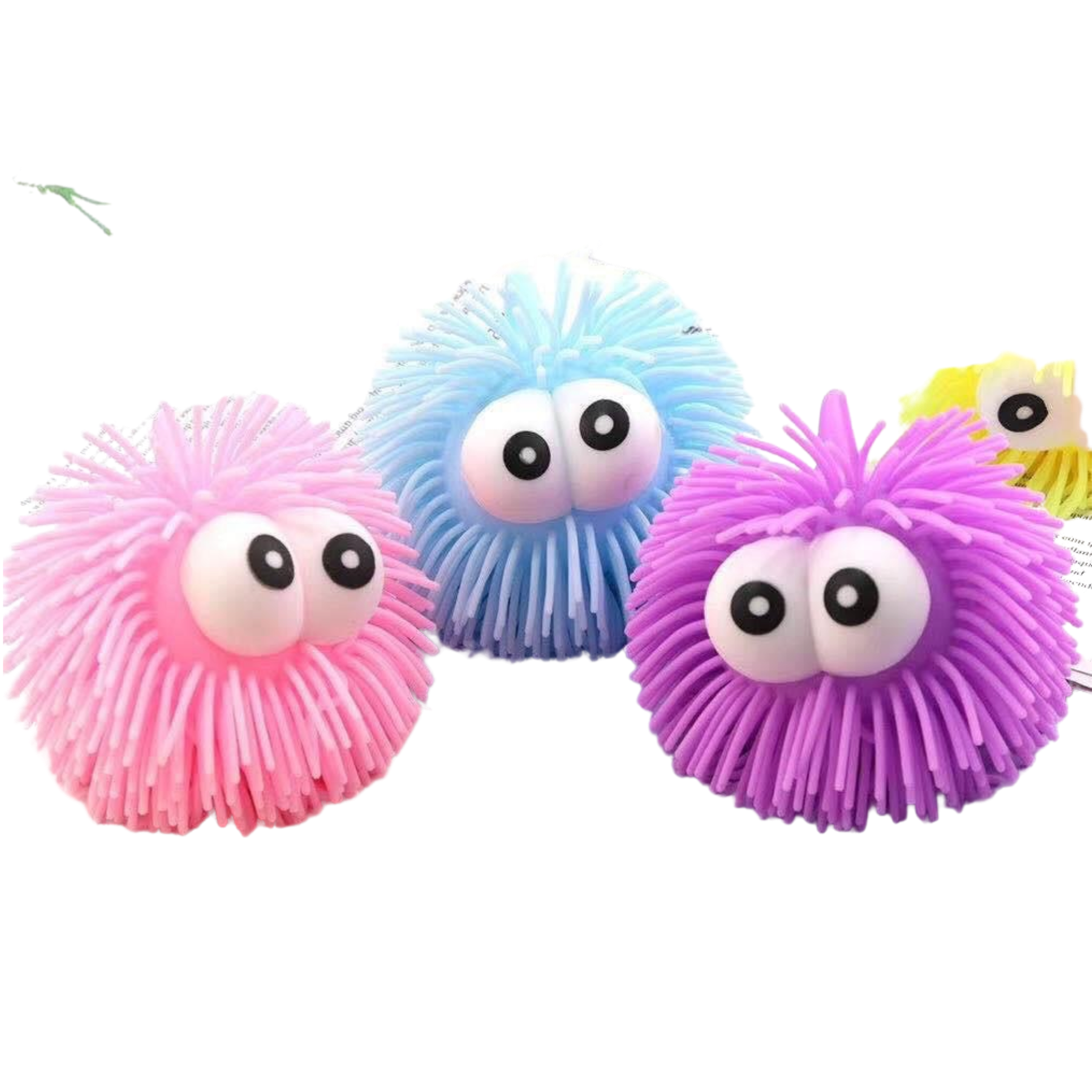Stretchy Puffer Balls (LED lights)
