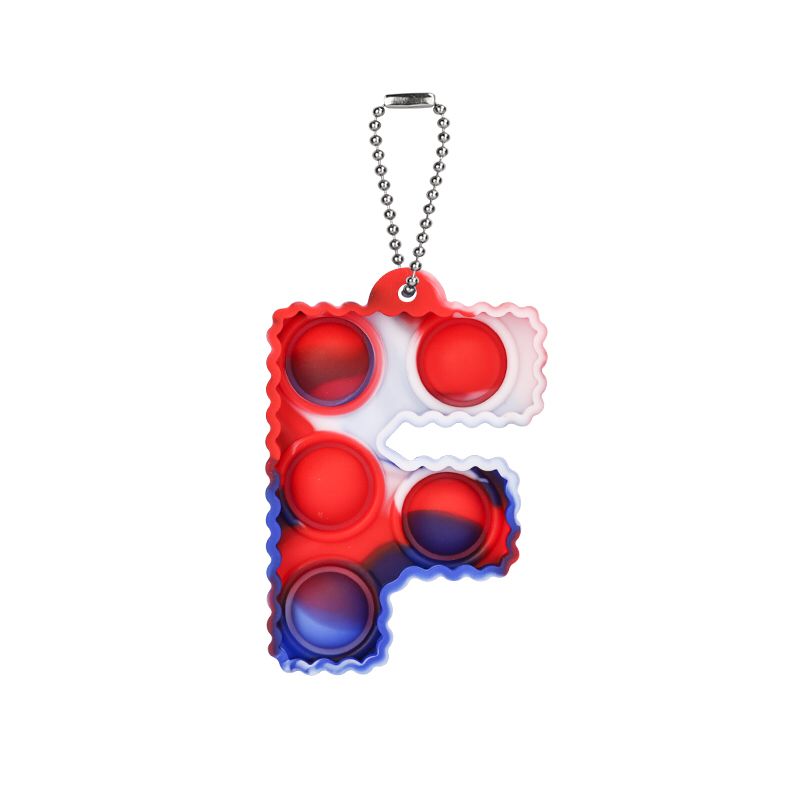 Letter  Keychain Popper