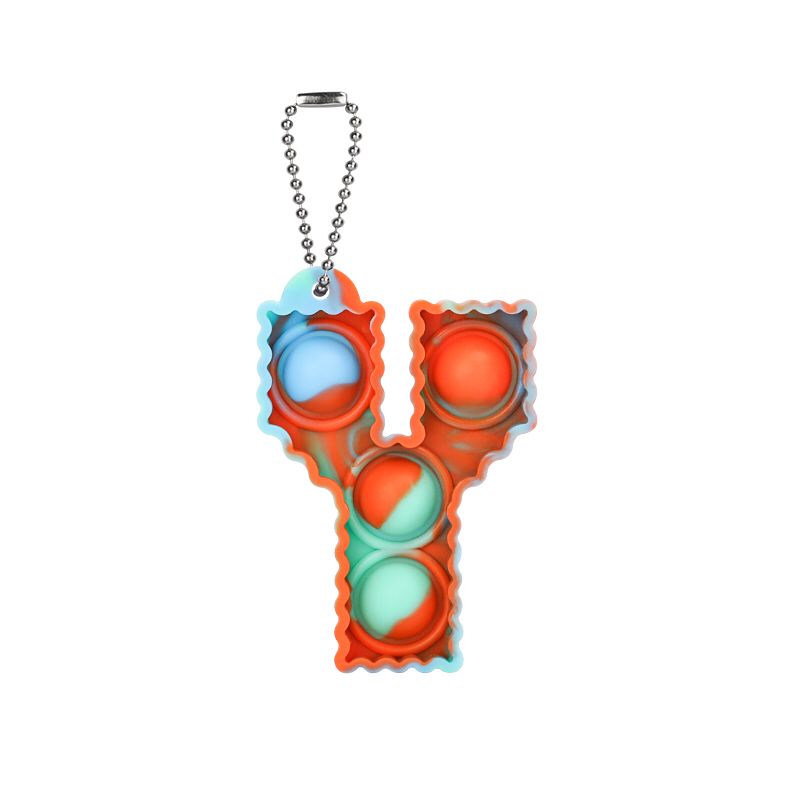 Letter  Keychain Popper