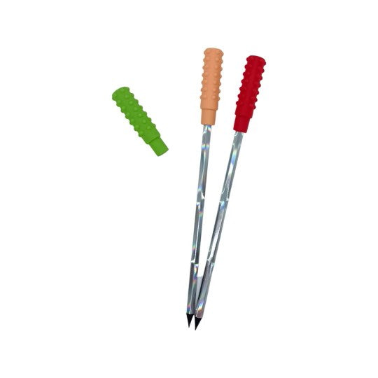 Chewable pencil toppers